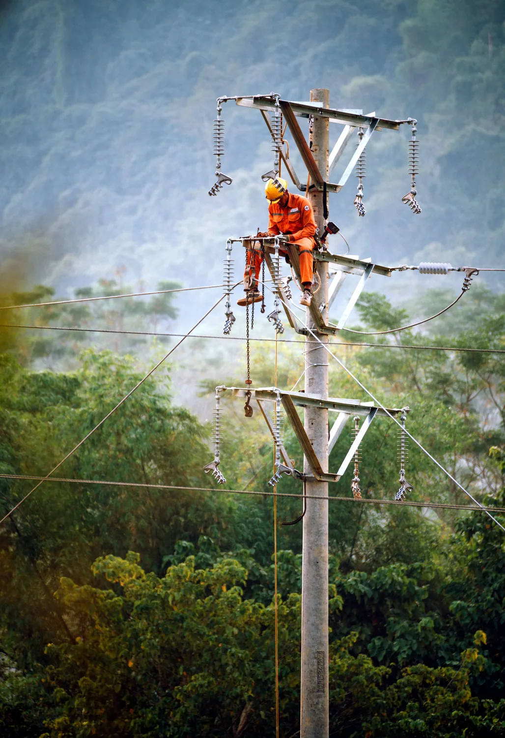 Teste em painel elétrico